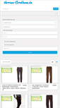 Mobile Screenshot of herren-cordhose.de